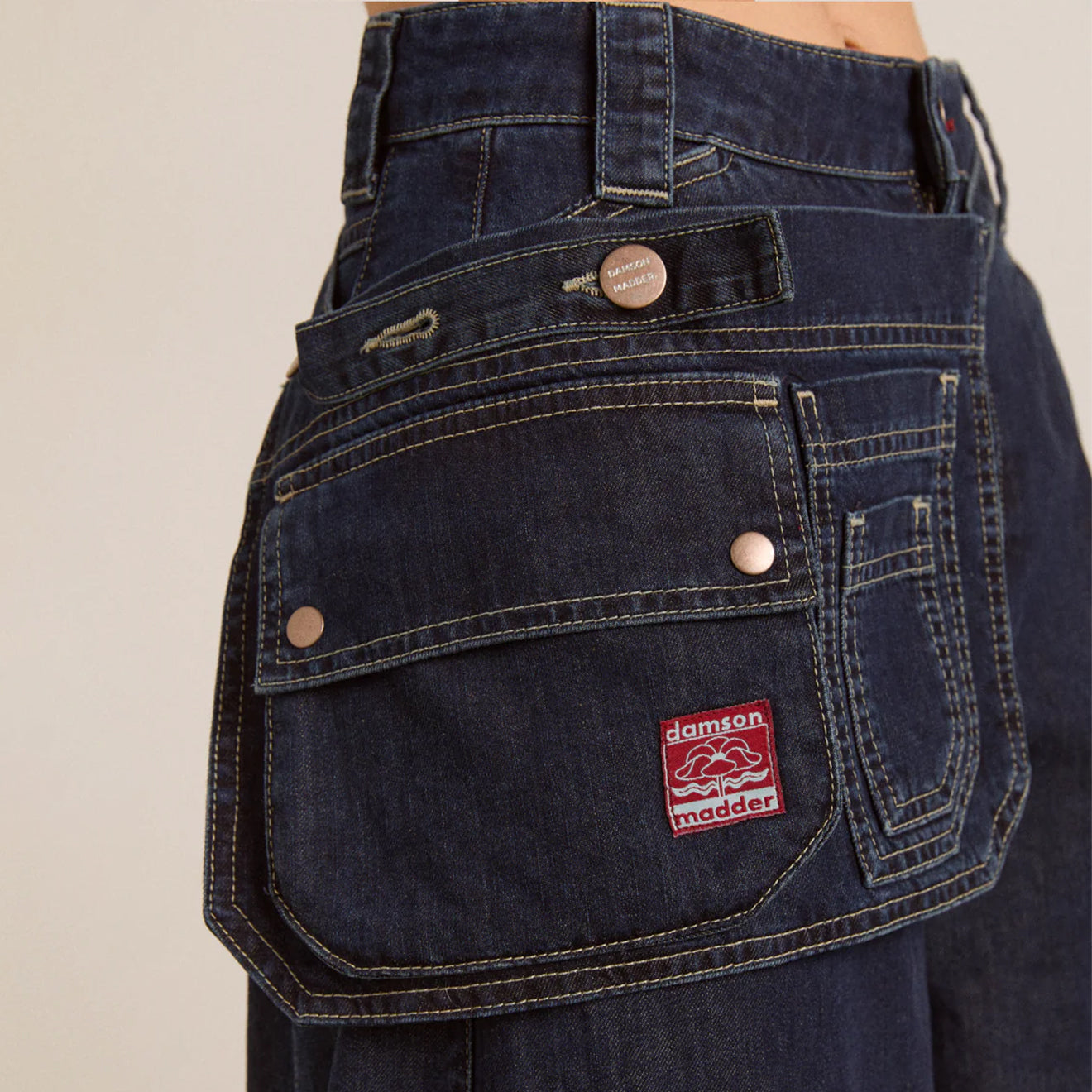 Damson Madder Erika Jean With Bag Neptune Wash