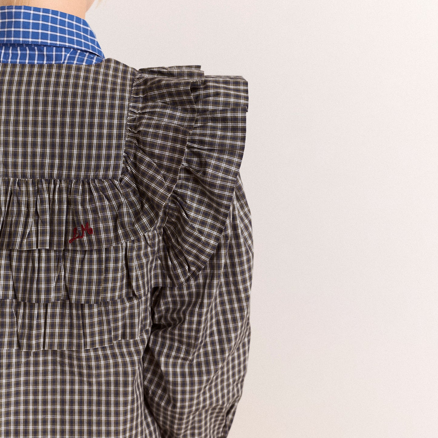 Damson Madder Shay Blouse Mini Check Multi