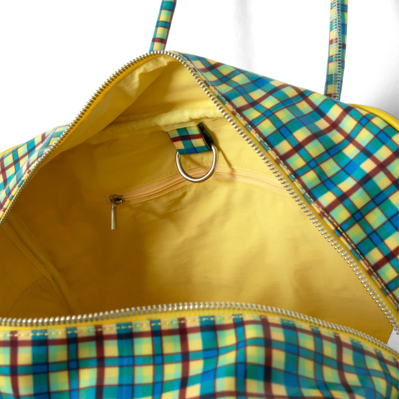 Damson Madder Truro Coated Holdall Zesty Check