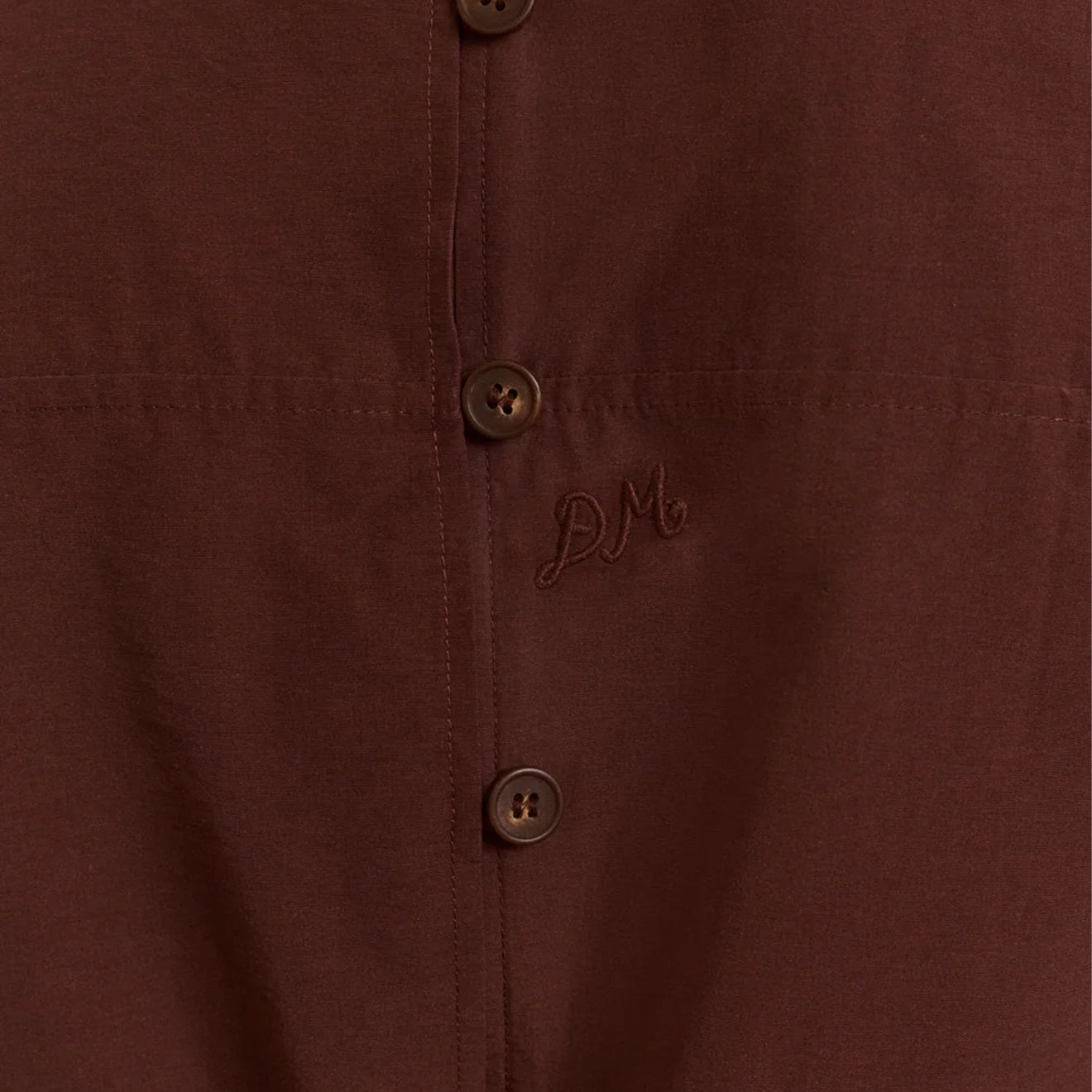 Damson Madder Womens Ailani Sheer Panel Blouse Choc