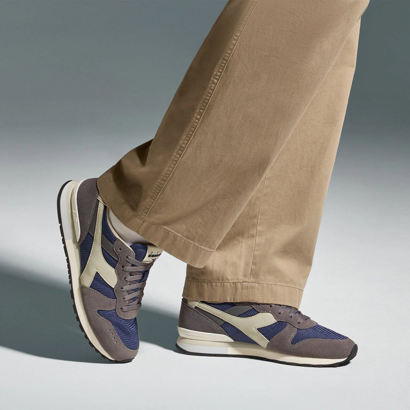 Diadora Camaro M2 Trainer Insignia Blue / Gray Pelican - pam pam