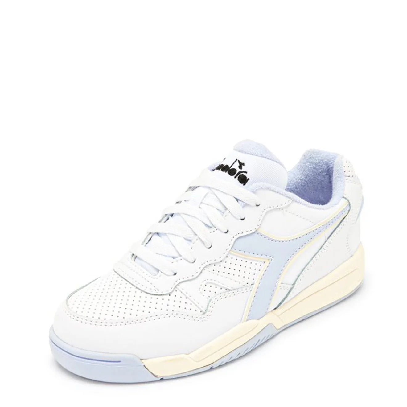 Diadora Women Winner Trainers White / Xenon Blue - pam pam