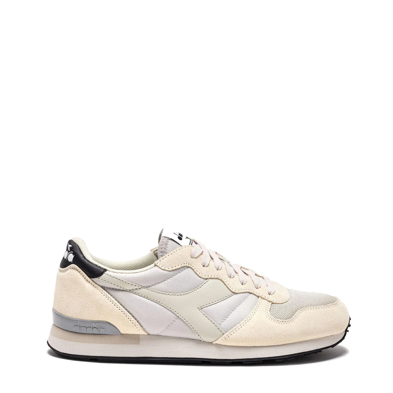 Diadora Women's Camaro Trainers Crystal Grey / Ivory - pam pam