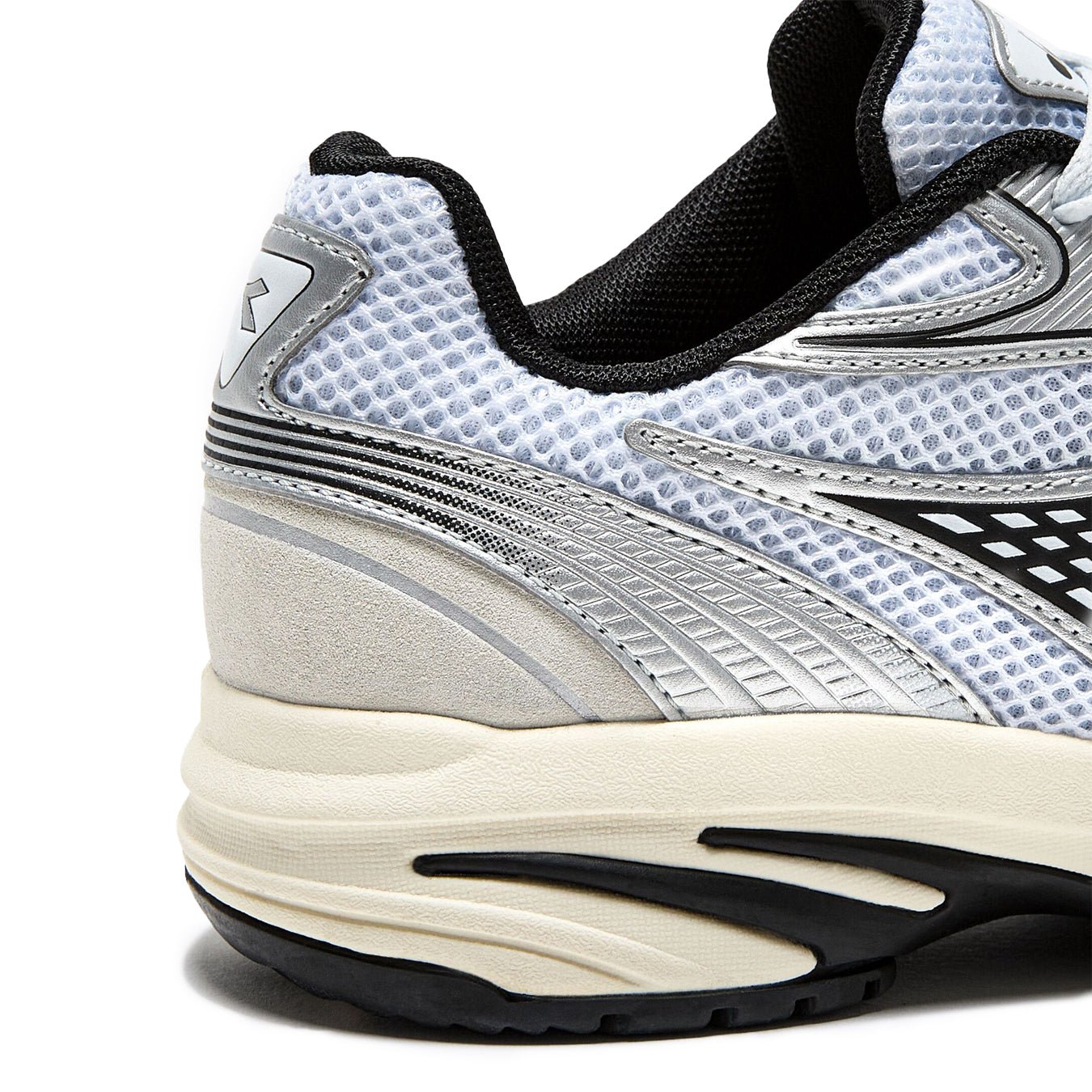 Diadora Womens SAO-KO 280 Trainer White / Silver - pam pam