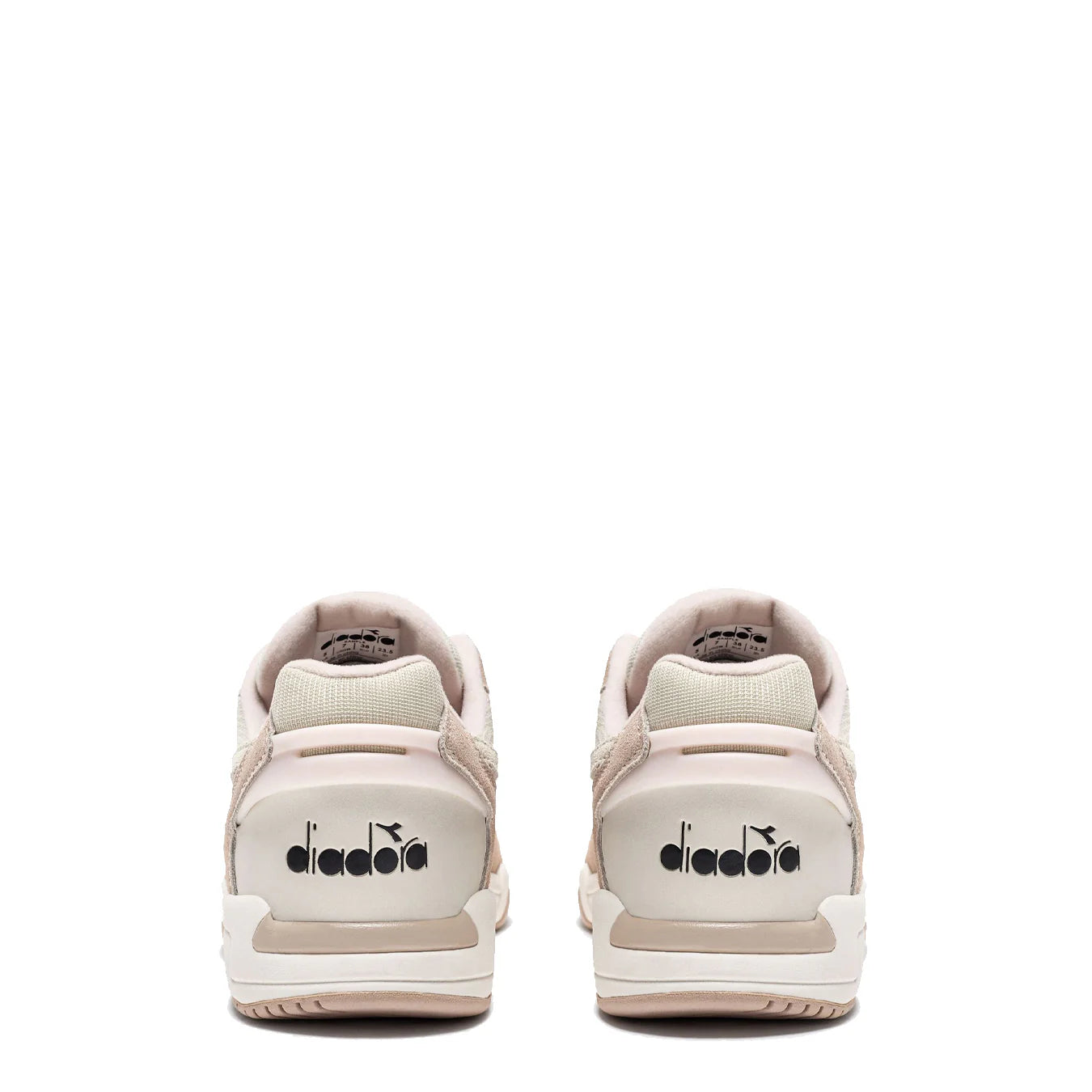 Diadora Womens Winner Creamy WN Trainer Whisper Pink / Rose Dust - pam pam