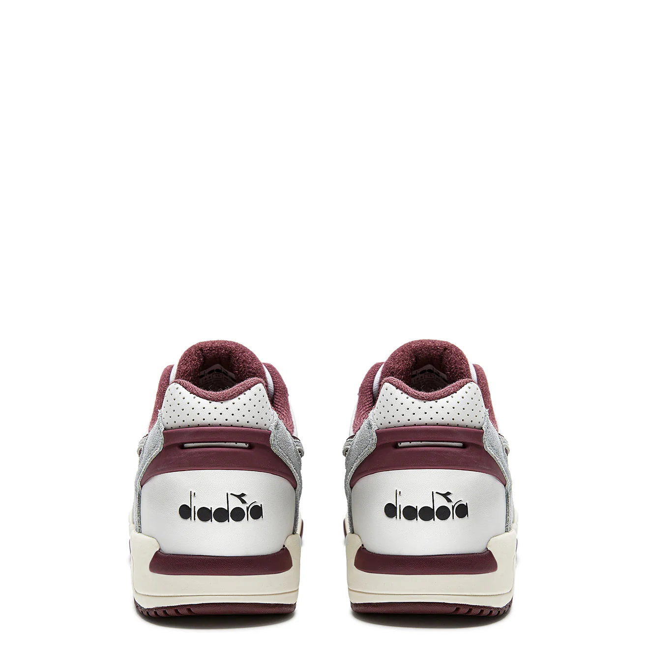 Diadora Winner SL Trainer Moon Rock / Malaga Red - pam pam