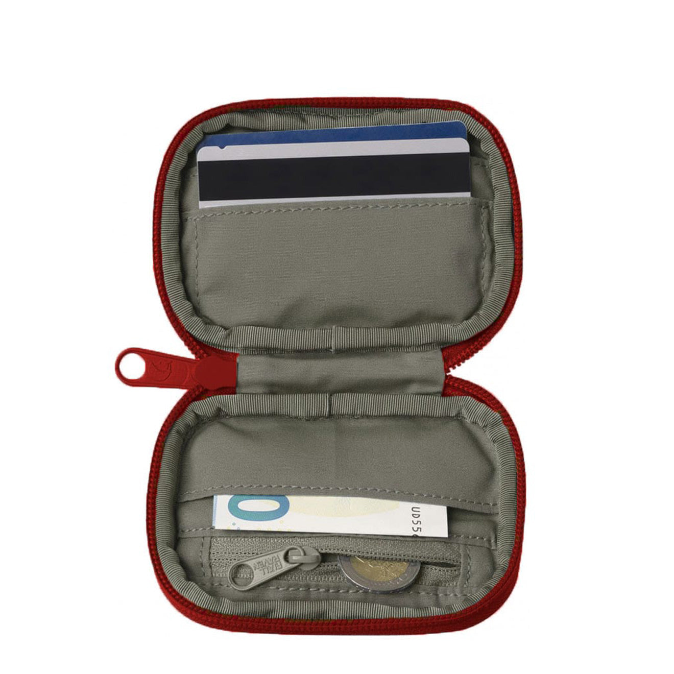 Fjallraven Kanken Card Wallet Ox Red - pam pam