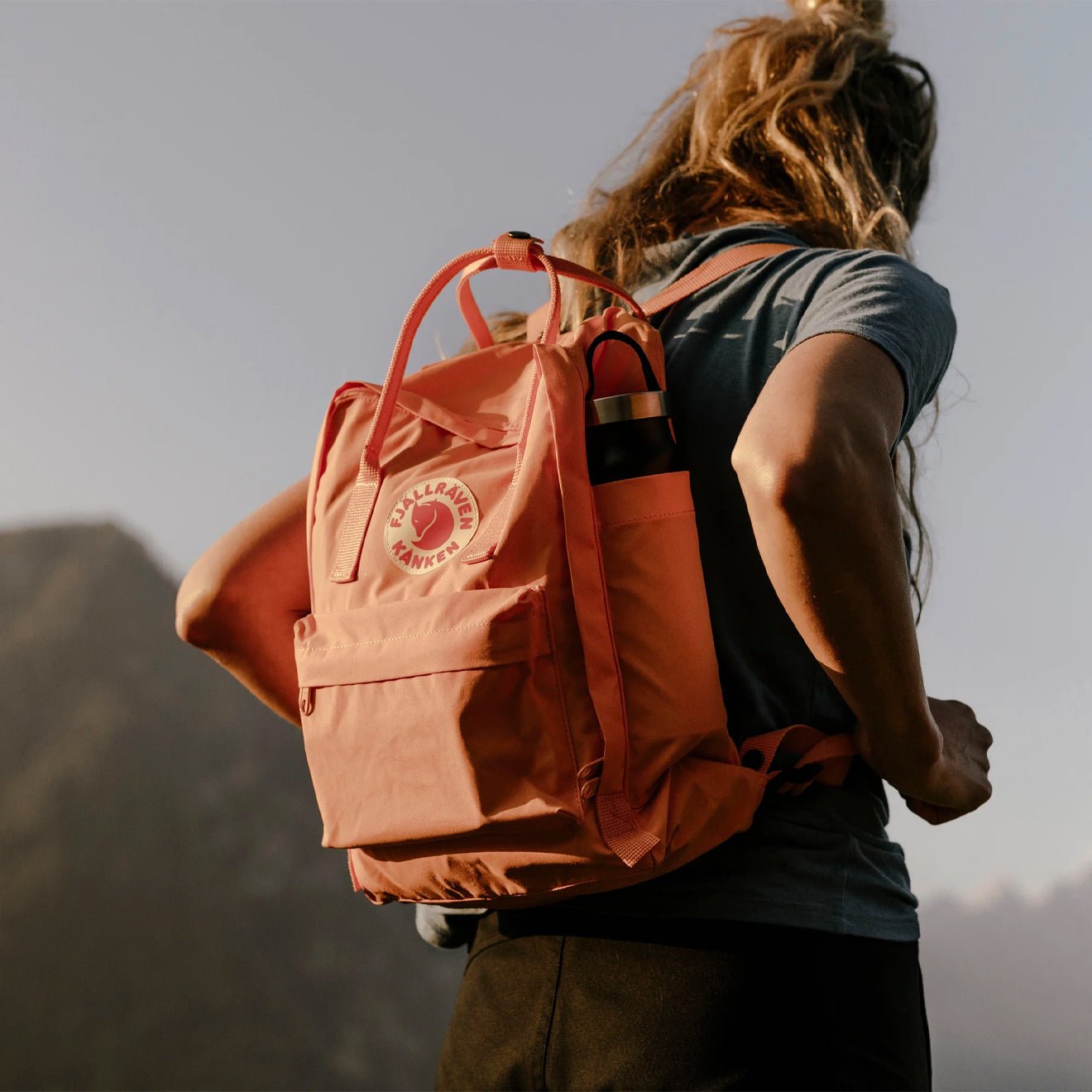Fjallraven Kanken Classic Backpack Chalk Rose - pam pam