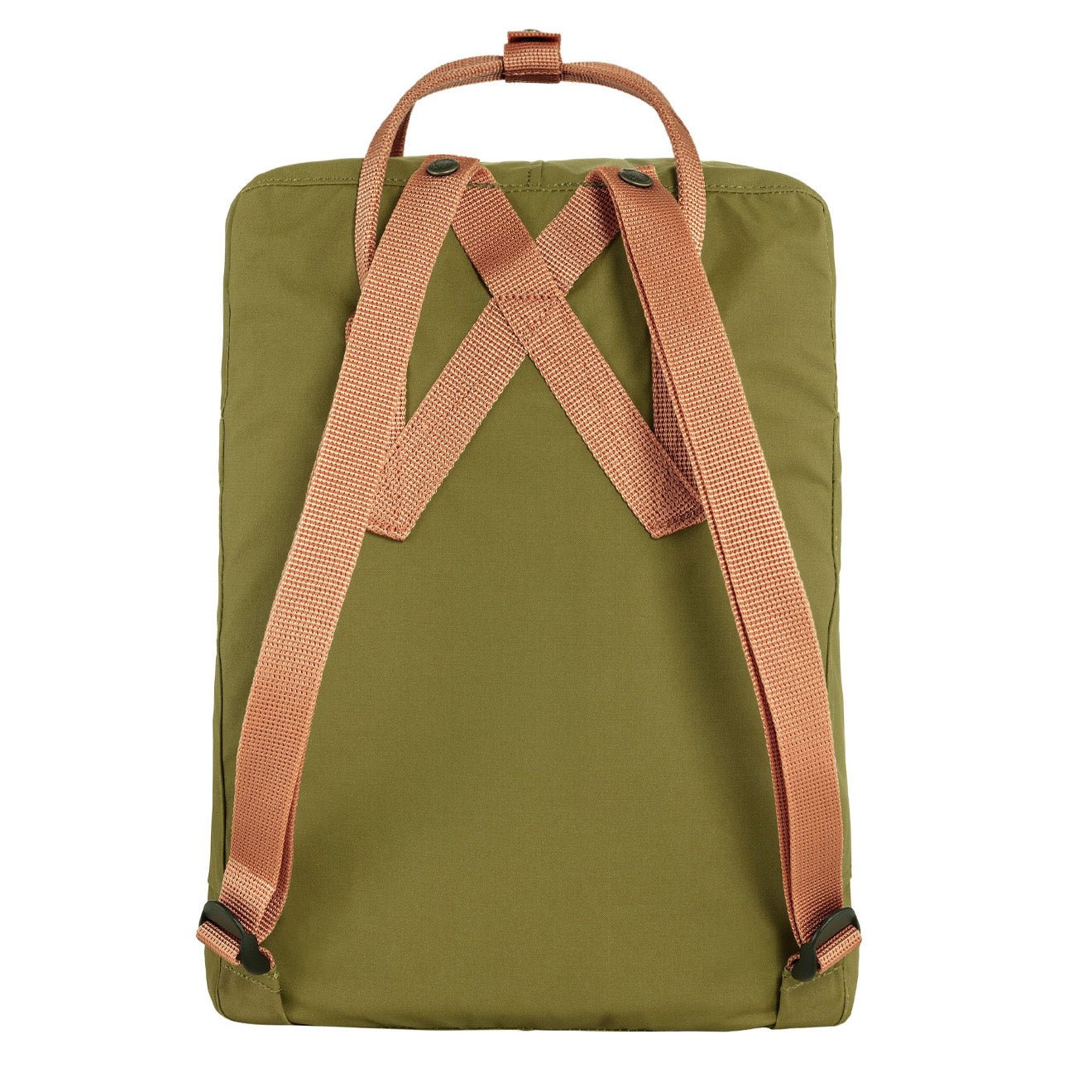 Fjallraven Kanken Classic Backpack Foliage Green / Peach Sand - pam pam