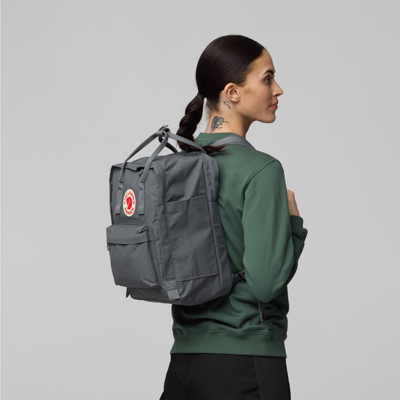 Fjallraven Kanken Laptop 13 Super Grey - pam pam