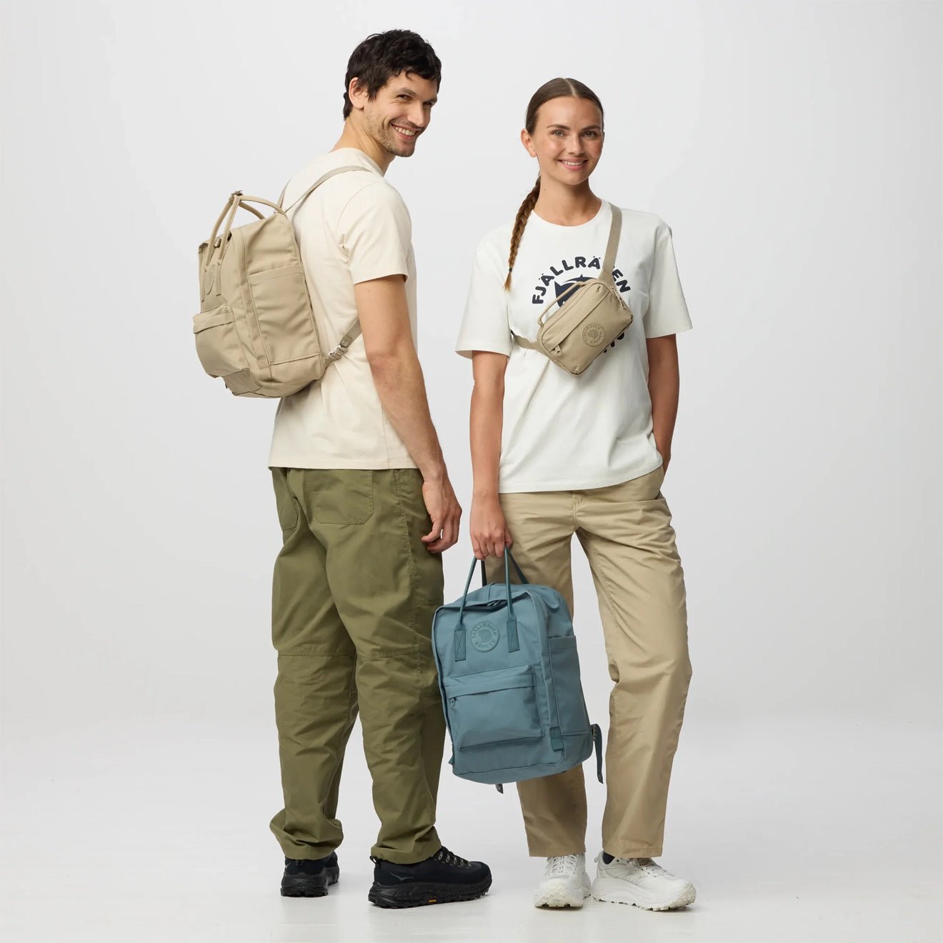 Fjallraven Kanken No. 2 Fossil - pam pam