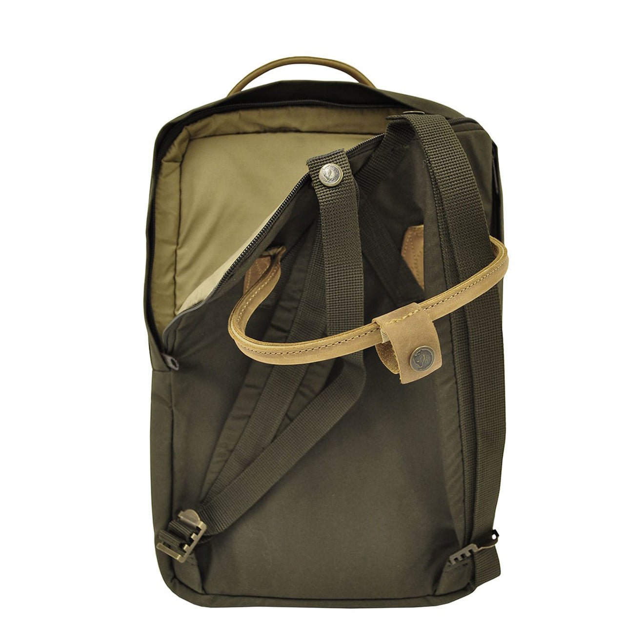 Fjallraven Kanken No. 2 Laptop 15 Dark Olive - pam pam