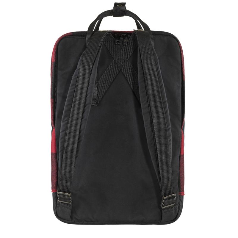 Fjallraven Kanken Re-Wool Laptop 15 Red / Black - pam pam