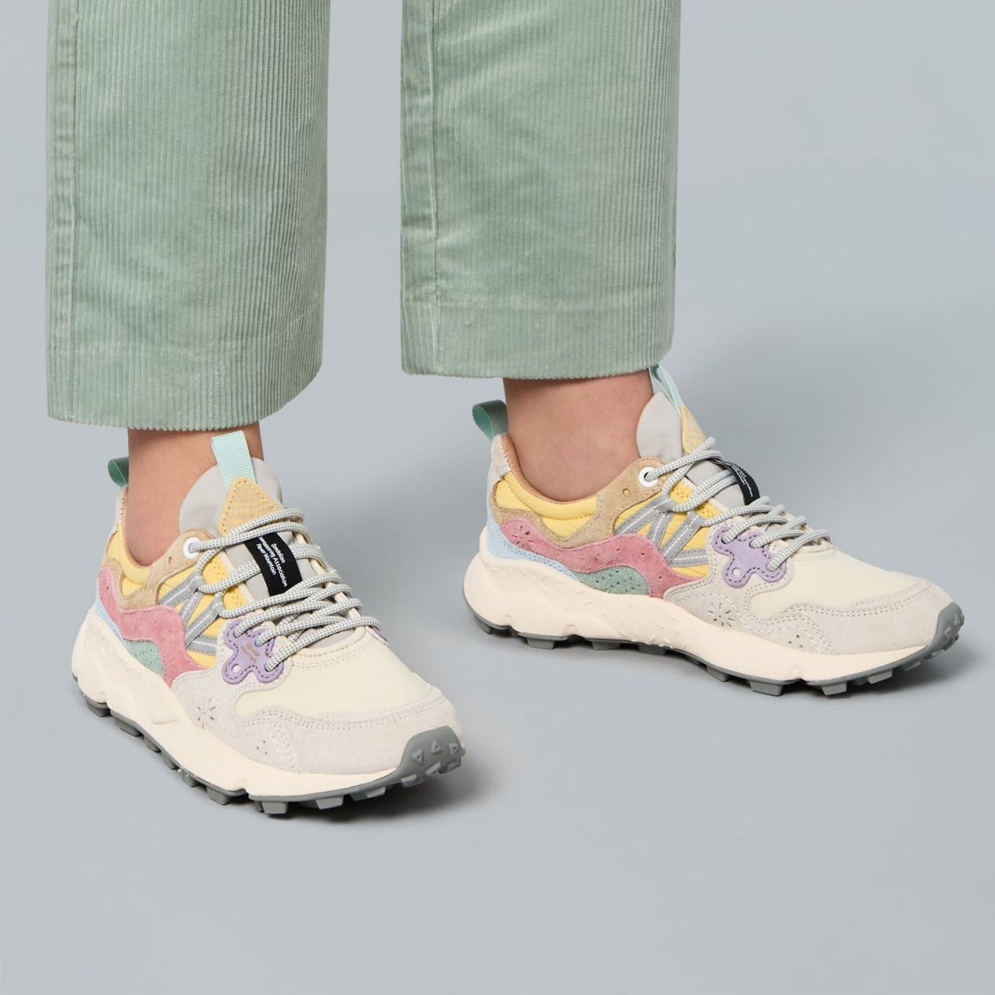 Flower Mountain Womens Yamano 3 Trainer Rose/Rose - pam pam