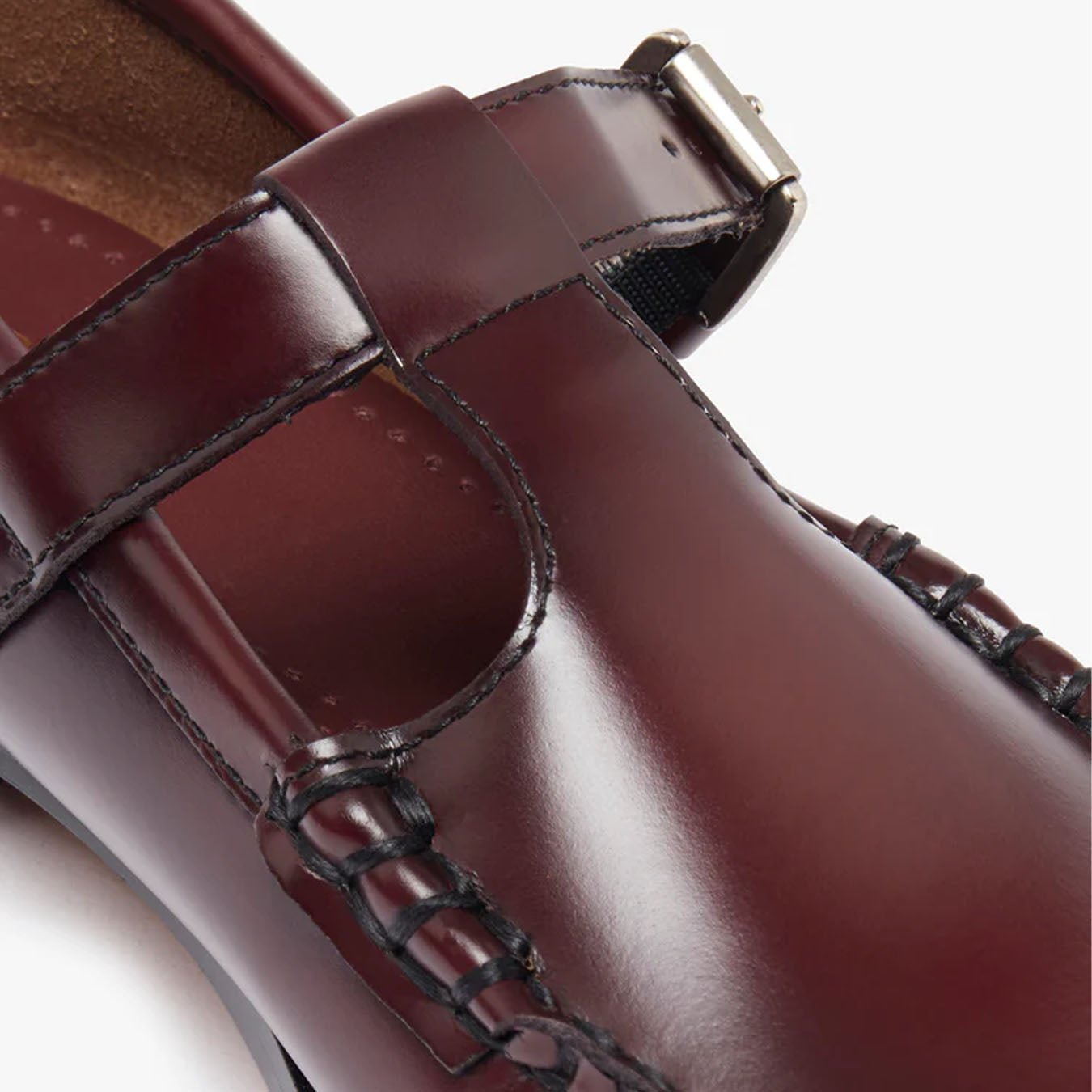 G.H Bass Womens Mary Jane Wine - pam pam