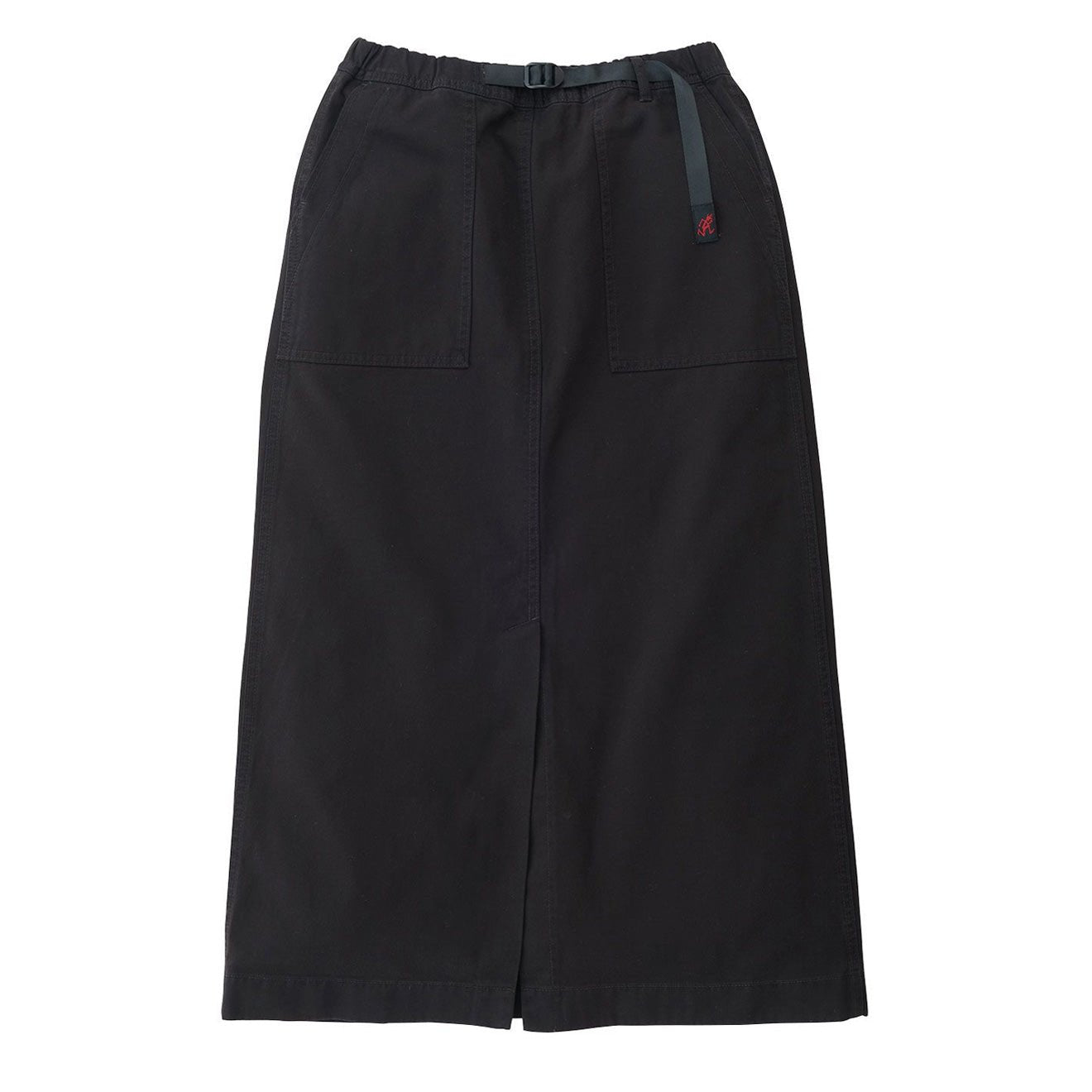 Gramicci Womens Long Baker Skirt Black - pam pam