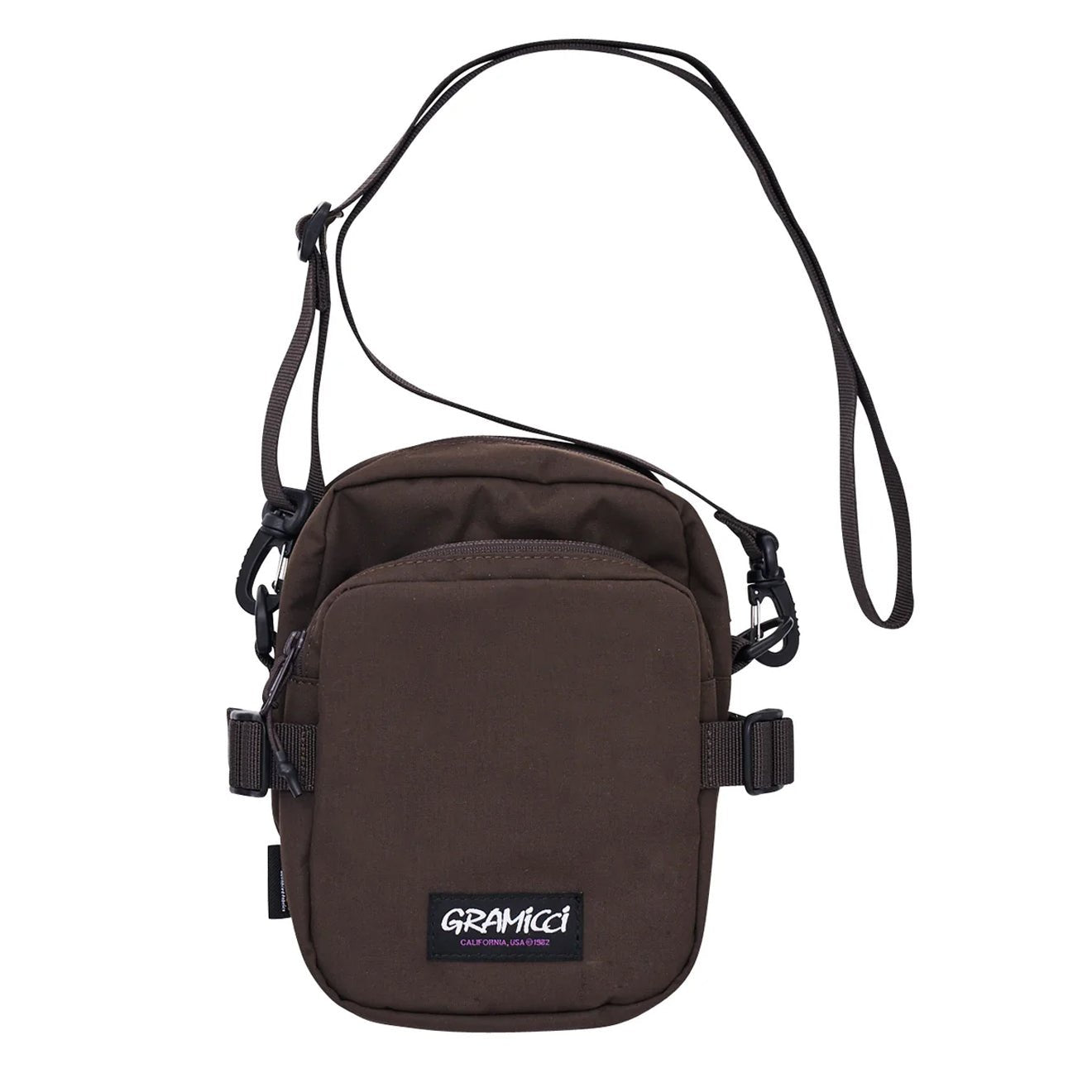 Gramicci Cordura Mini Shoulder Bag Brown - pam pam