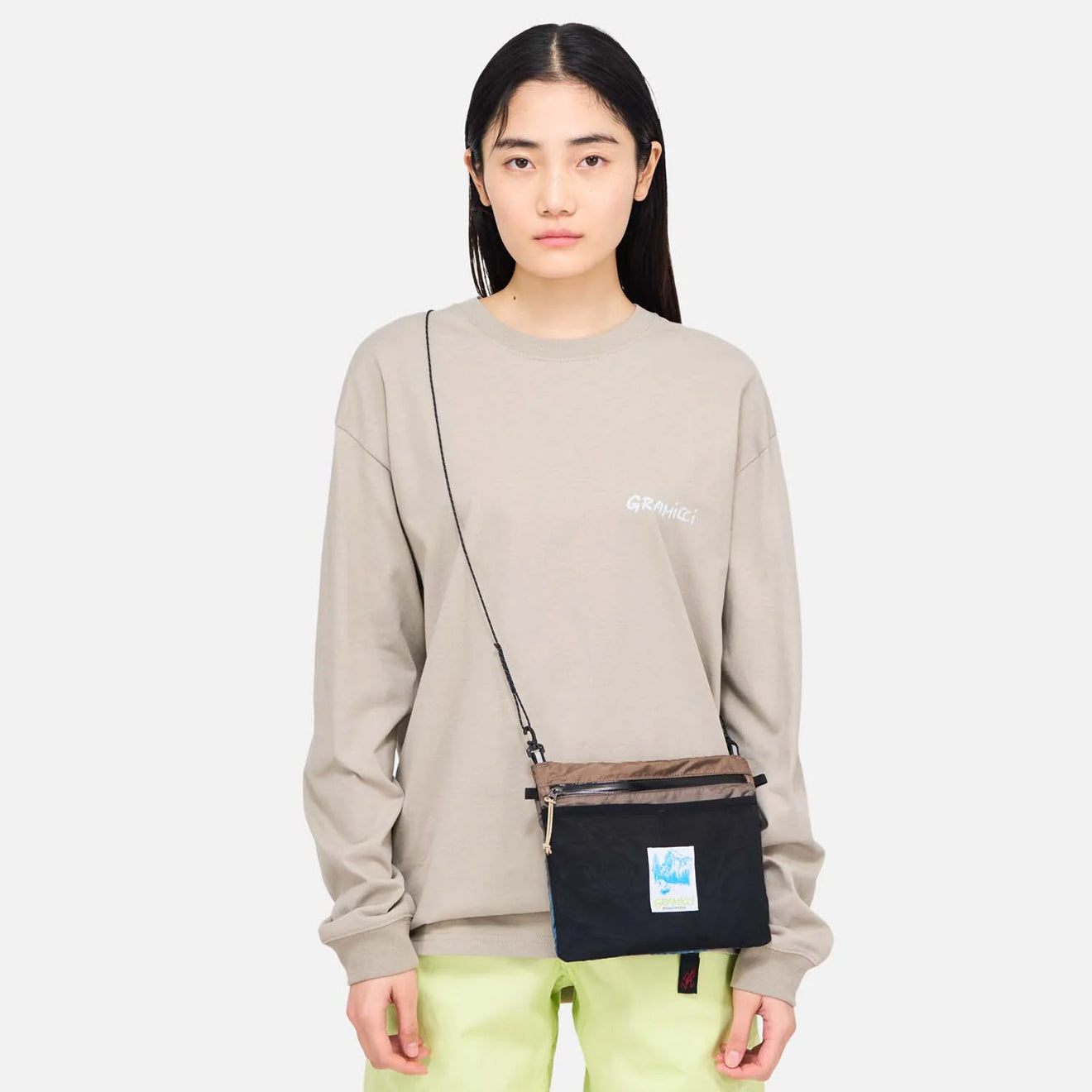 Gramicci Light Ripstop Sacoche Brown Gradient - pam pam