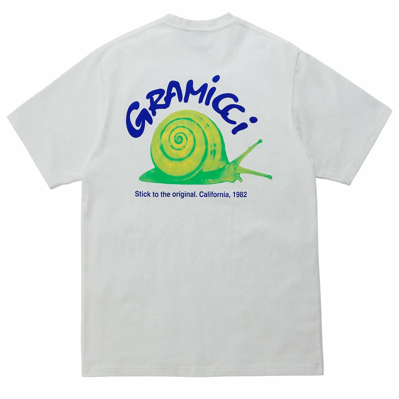 Gramicci Snail Tee White - pam pam
