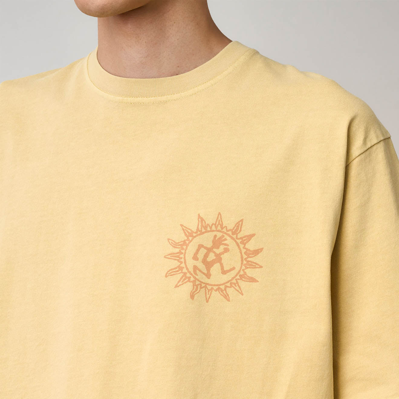 Gramicci Sun Tee Mustard Pigment - pam pam