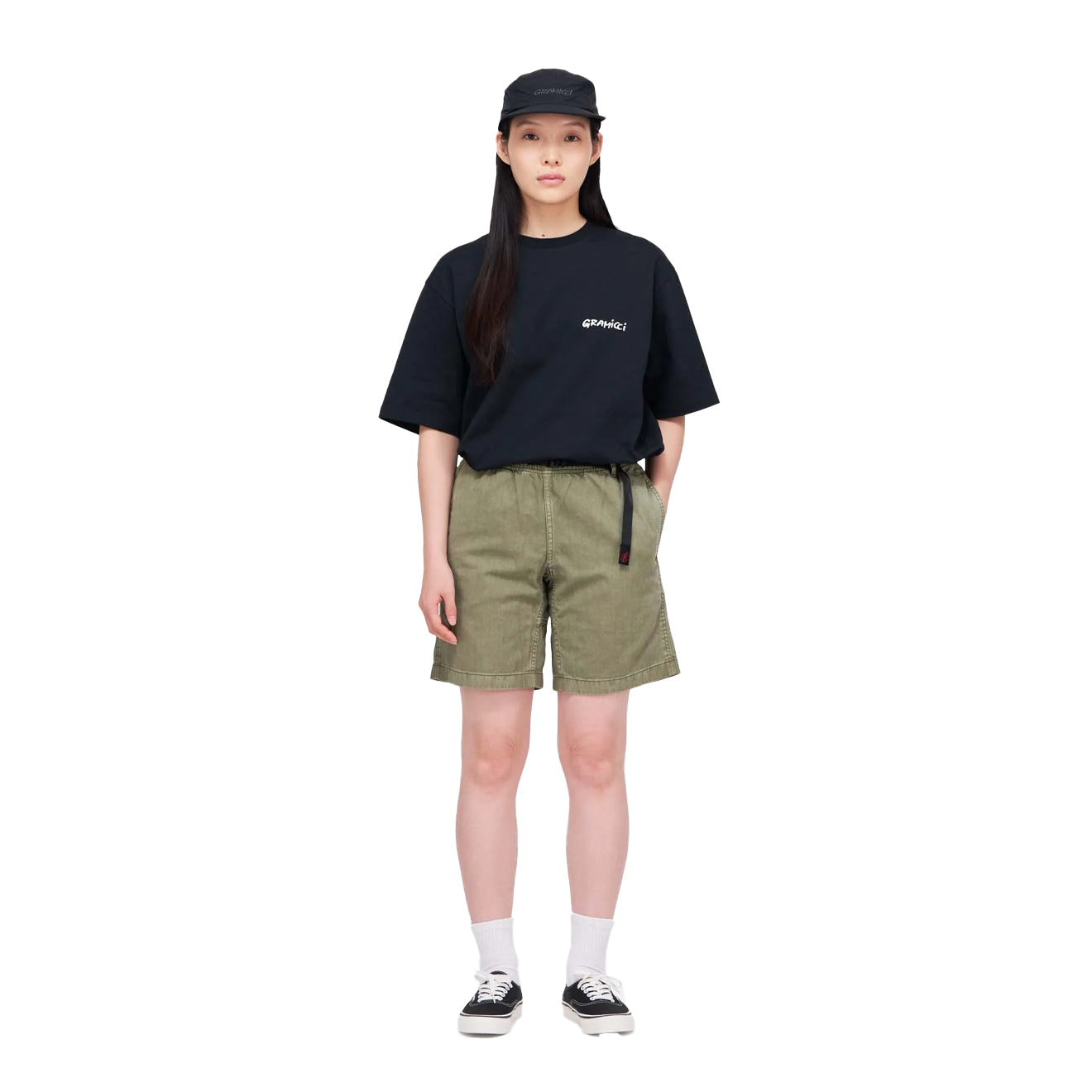 Gramicci Womens Pigment Dye G-Short Sage - pam pam