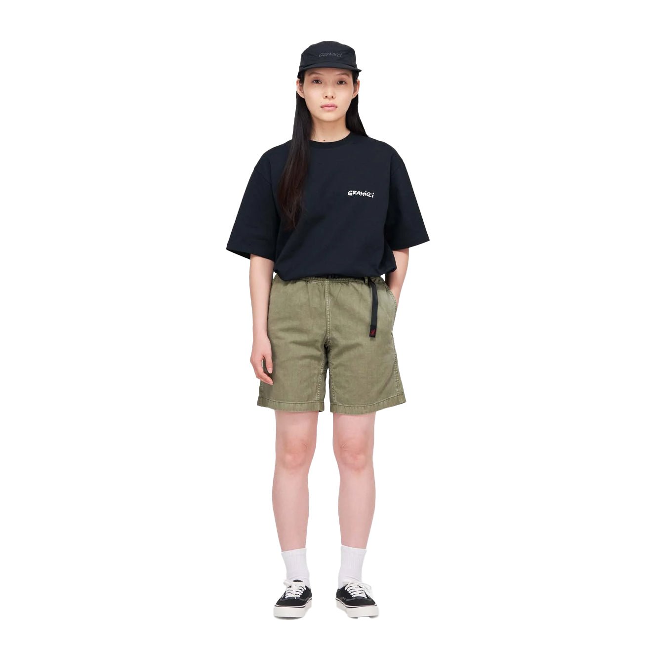 Gramicci Womens Pigment Dye G-Short Sage - pam pam