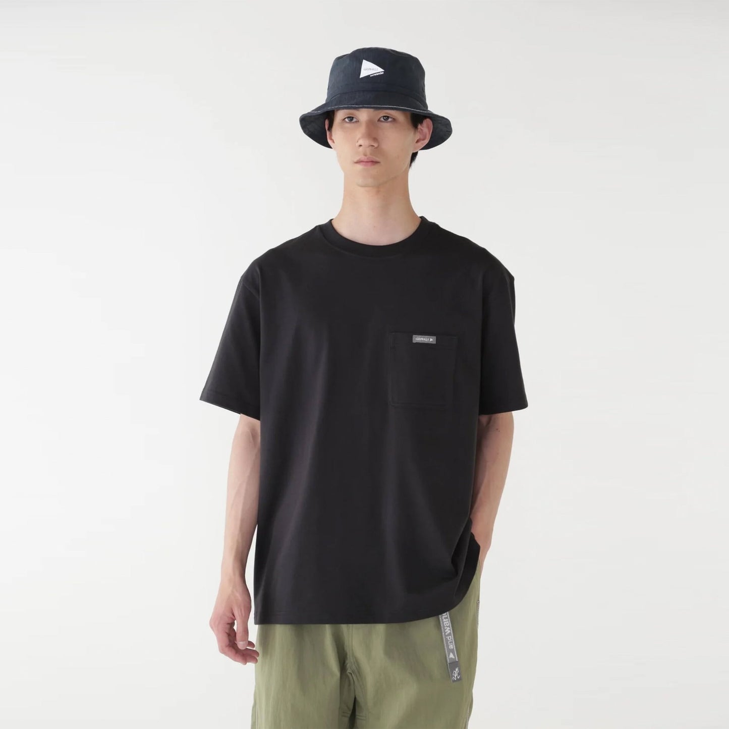 Gramicci x And Wander Backprint Tee Black - pam pam