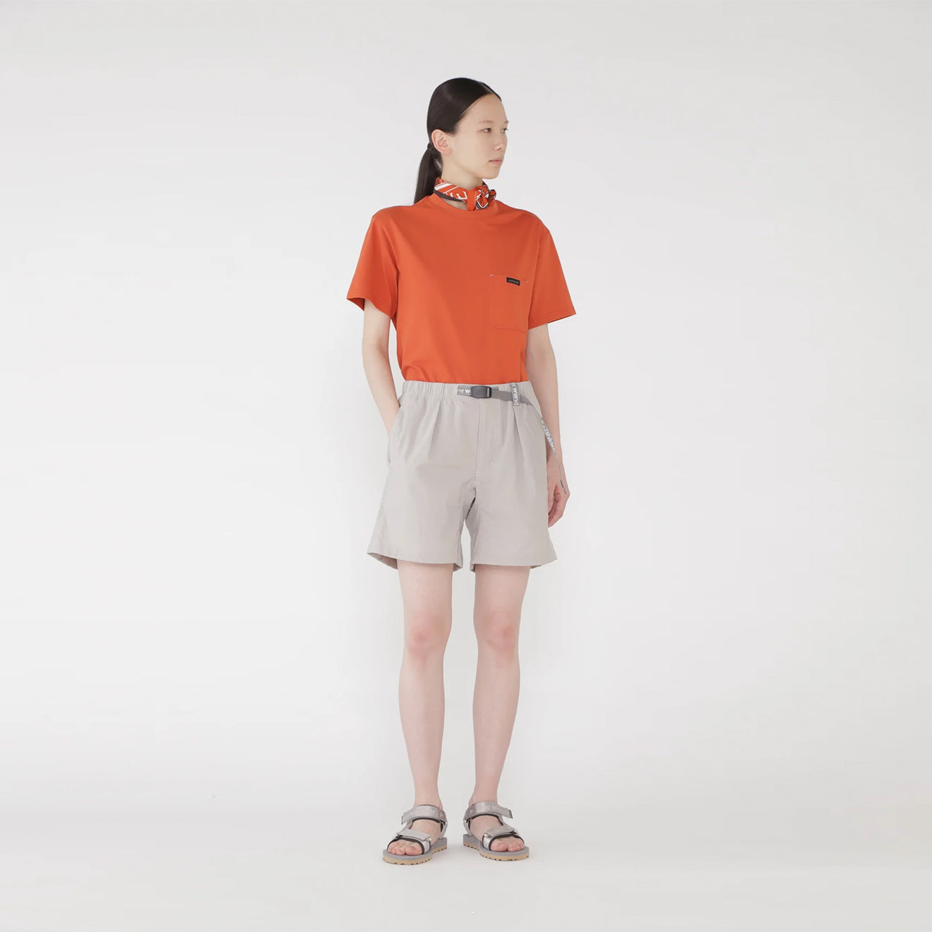 Gramicci x And Wander Backprint Tee Red - pam pam