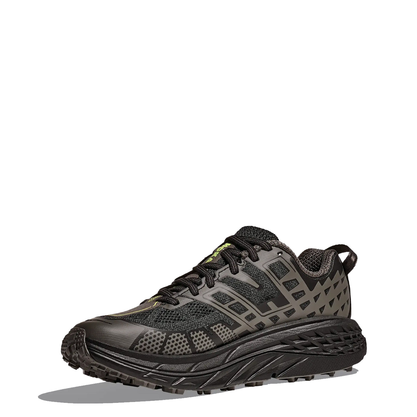Hoka Speedgoat 2 Trainer Black / Asphalt Grey - pam pam