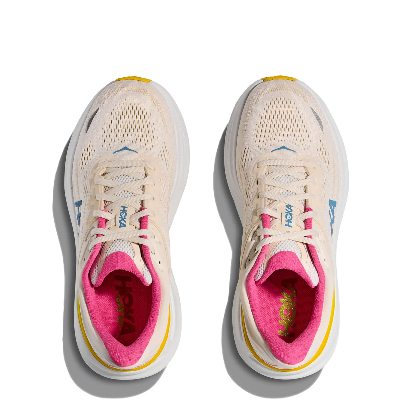 Hoka Womens Bondi 9 Trainer Alabaster / Birch - pam pam