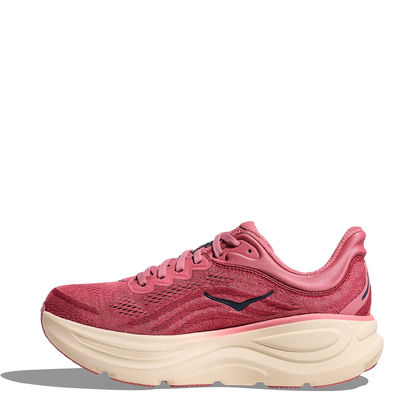 Hoka Womens Bondi 9 Trainer Lingonberry / Cranberry - pam pam