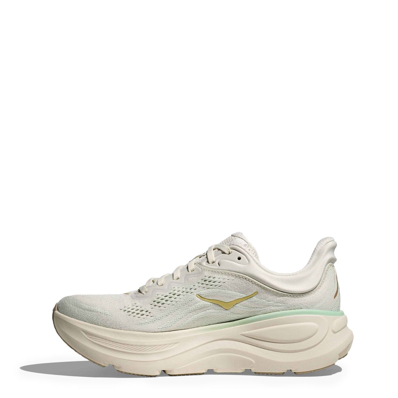 Hoka Womens Bondi 9 Trainer Truffle Salt / Sea Glass - pam pam
