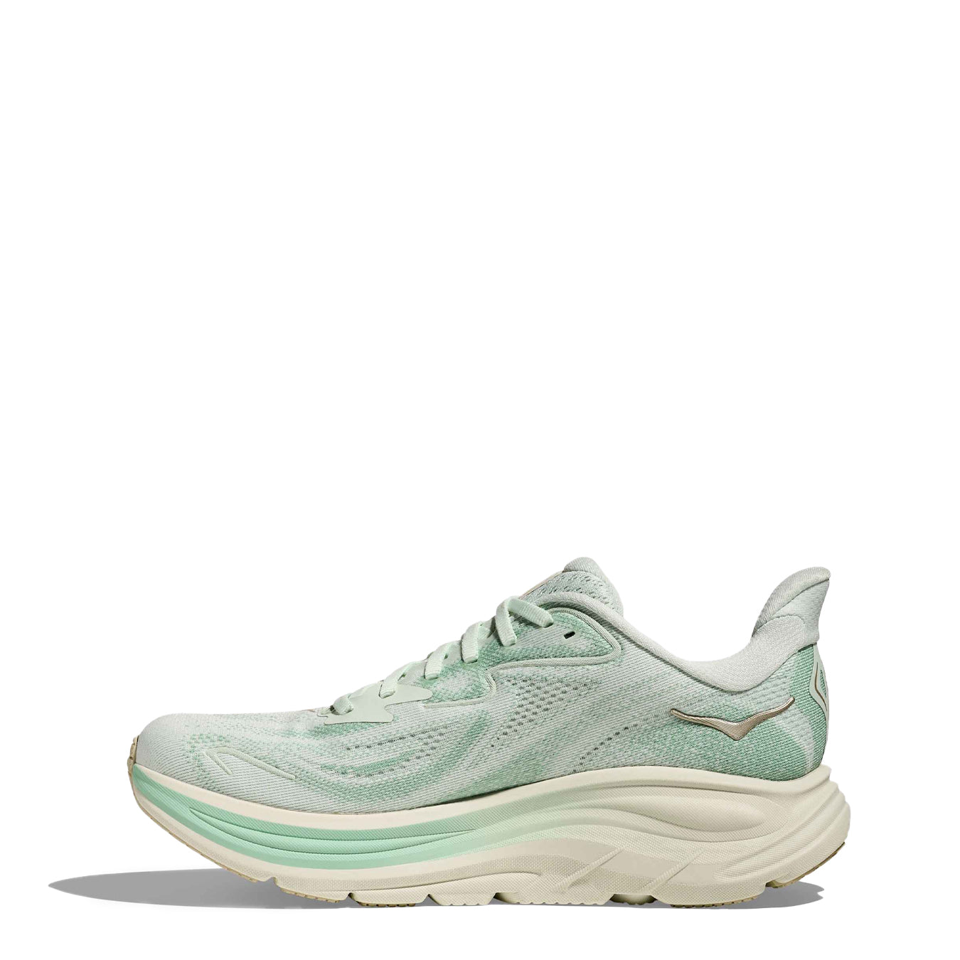 Hoka Womens Clifton 10 Trainer Sea Glass / Jadeite - pam pam