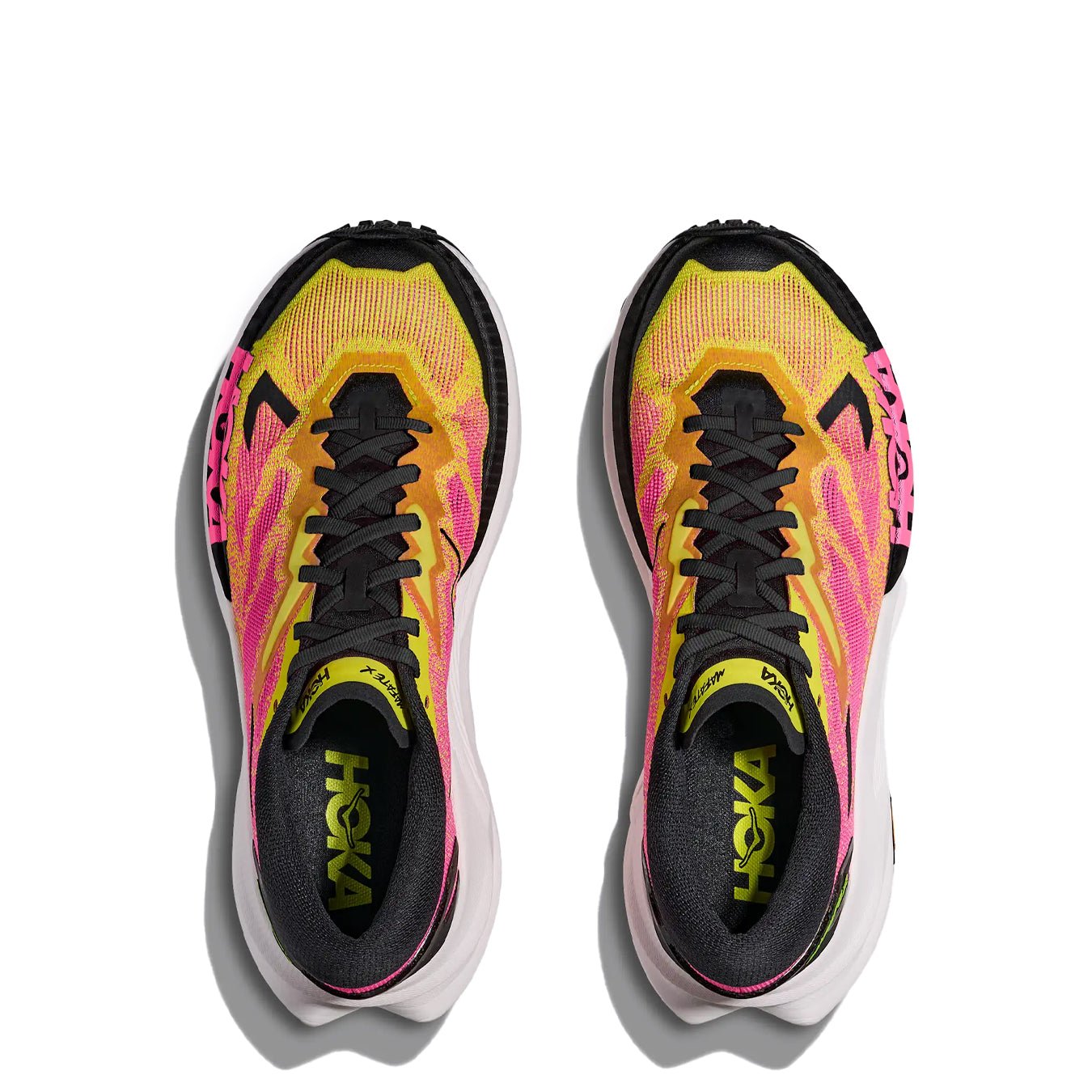 Hoka Womens Mafate X Trainer Neon Hoka Citrus / Neon Rose - pam pam