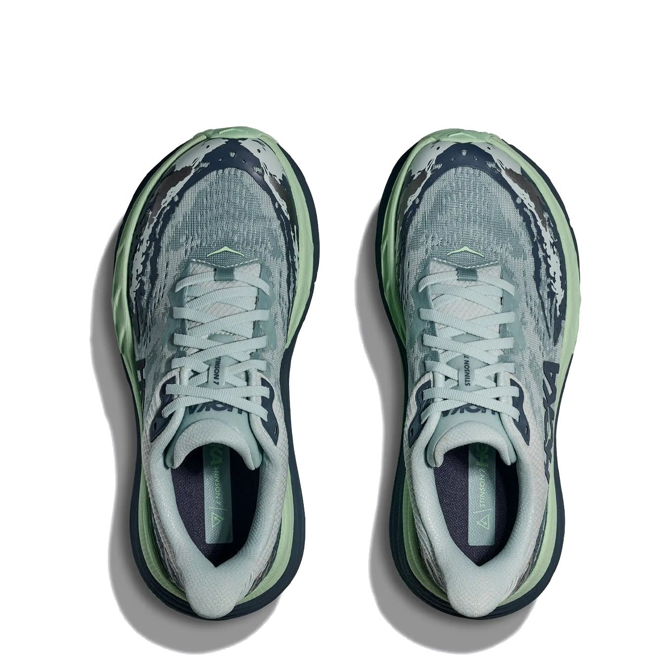 Hoka Womens Stinson 7 Trainer Droplet / Thunder Cloud - pam pam