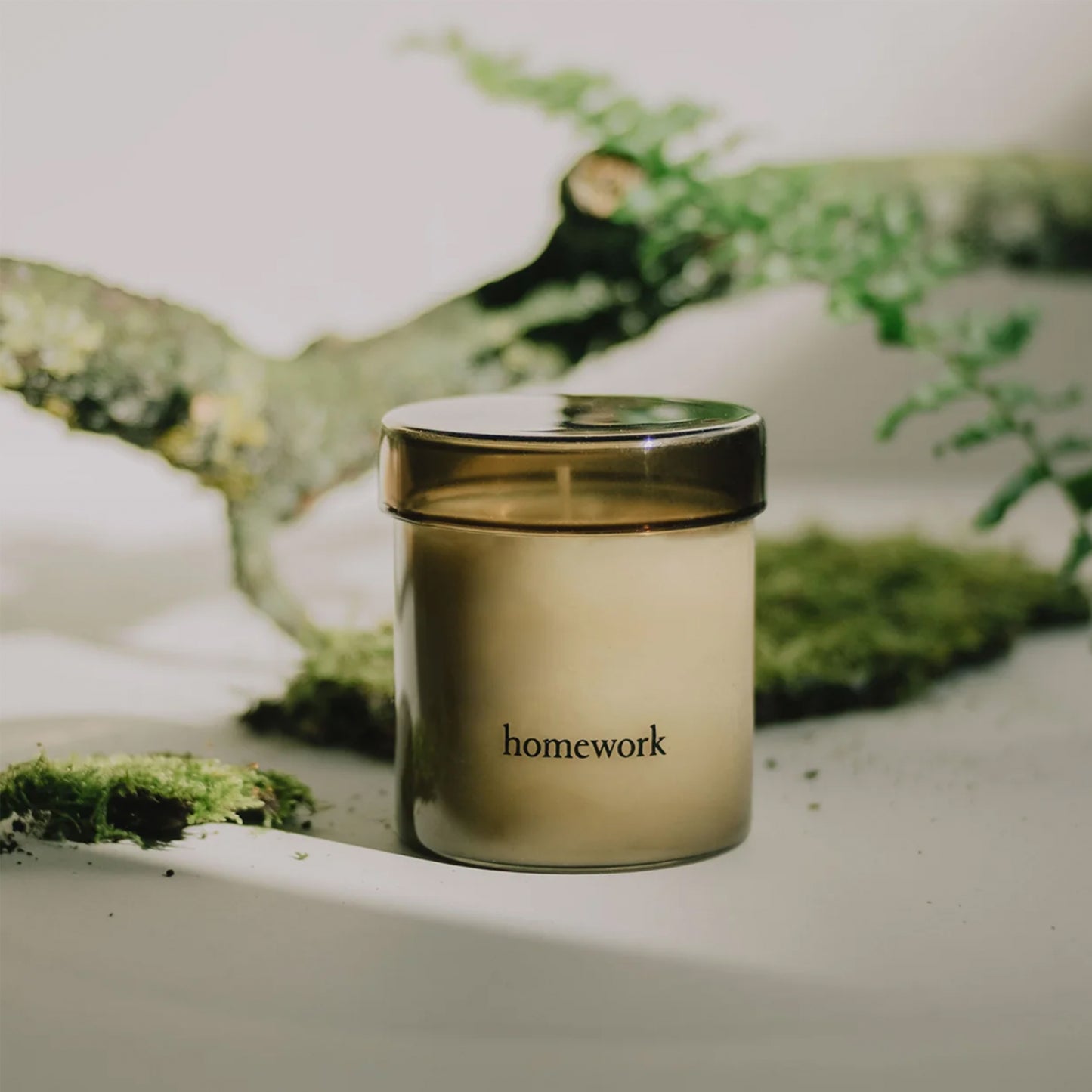 Homework Wood Candle 180g - pam pam