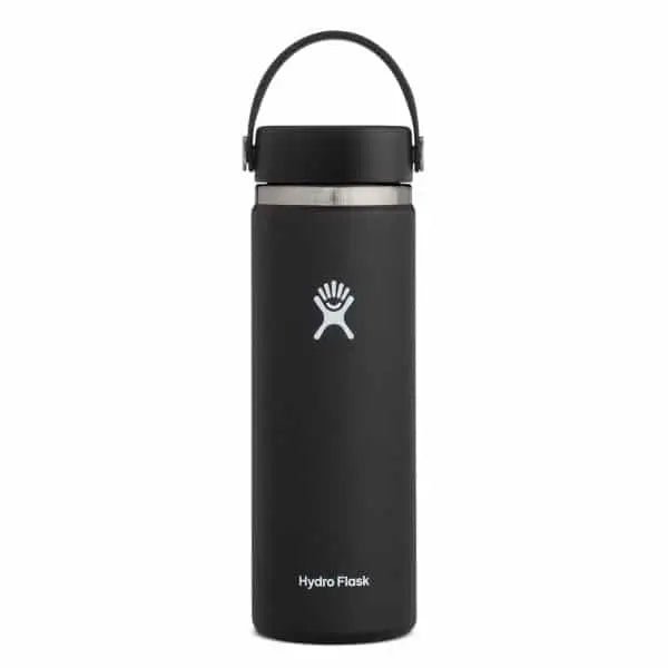 Hydro Flask 20oz Wide Mouth Bottle Black - pam pam