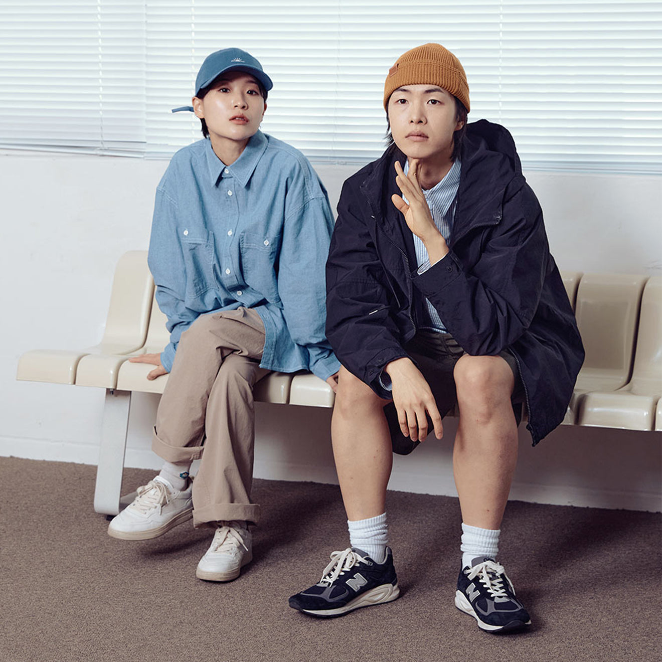 Kappy 2 Pocket Denim Shirt Light Blue - pam pam