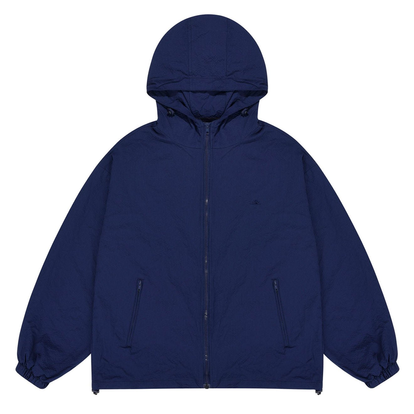 Kappy Light Hoodie Windbreaker Navy - pam pam