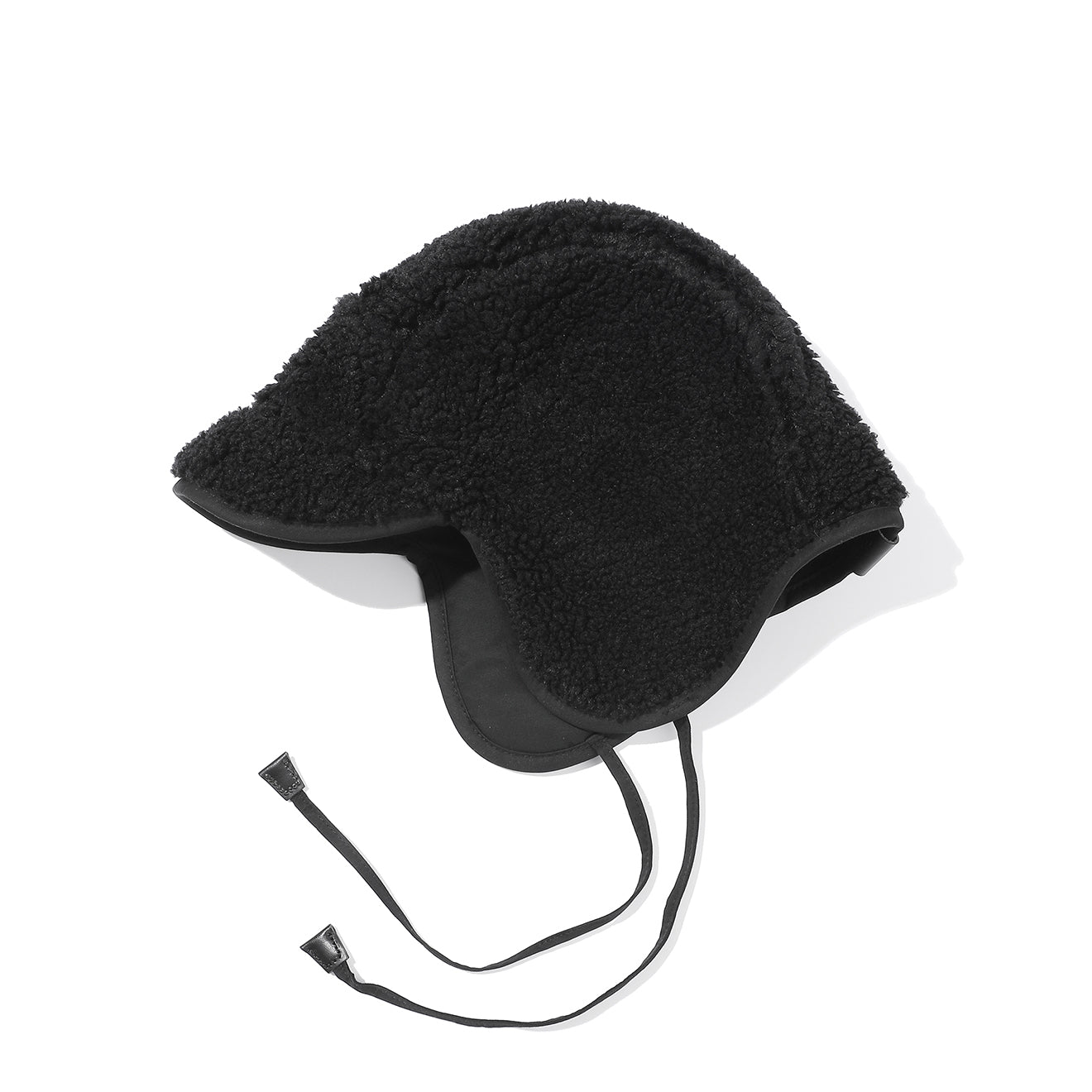 Kappy Reversible Trooper Hat Black - pam pam