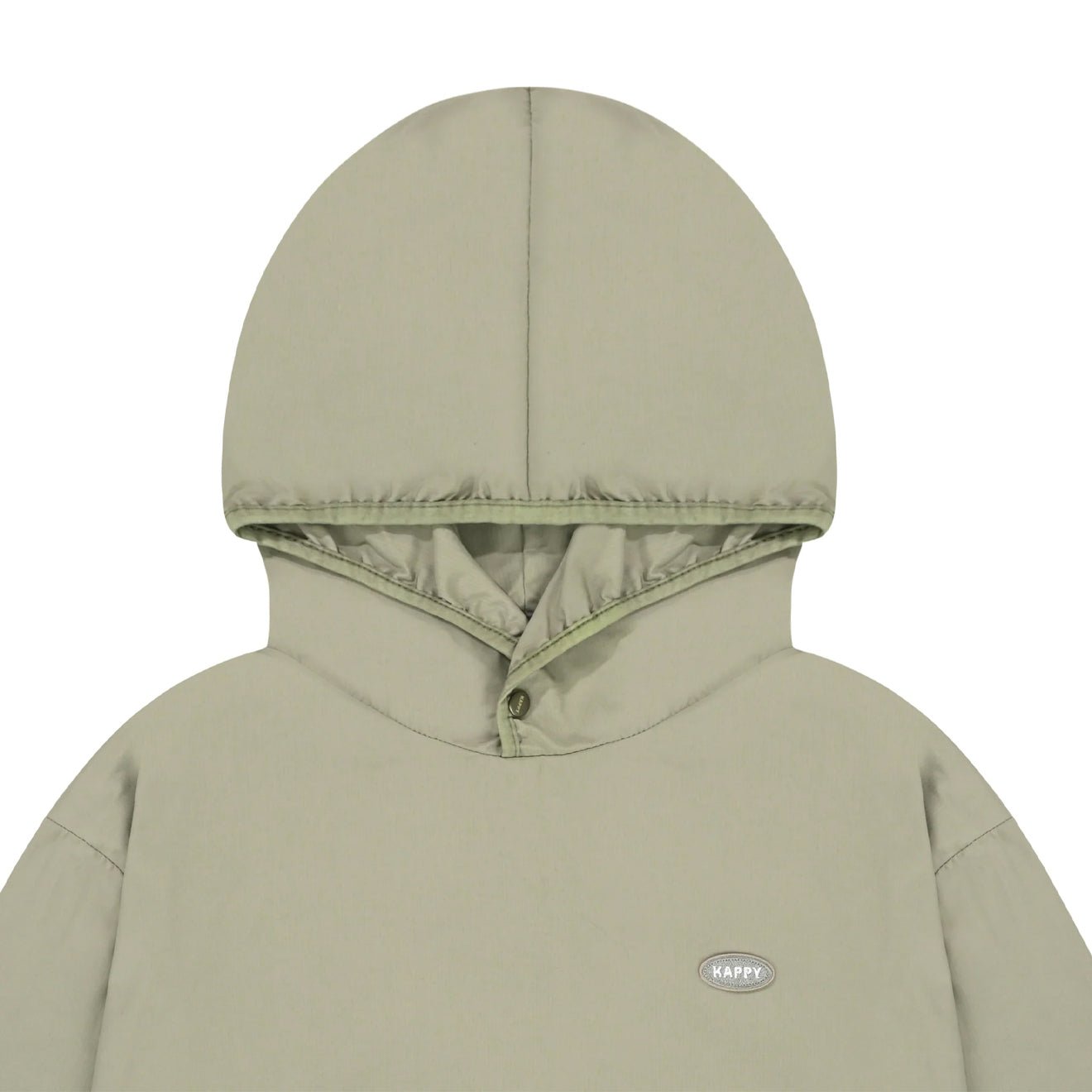 Kappy Ripstop Sunshine Hoodie Light Khaki - pam pam