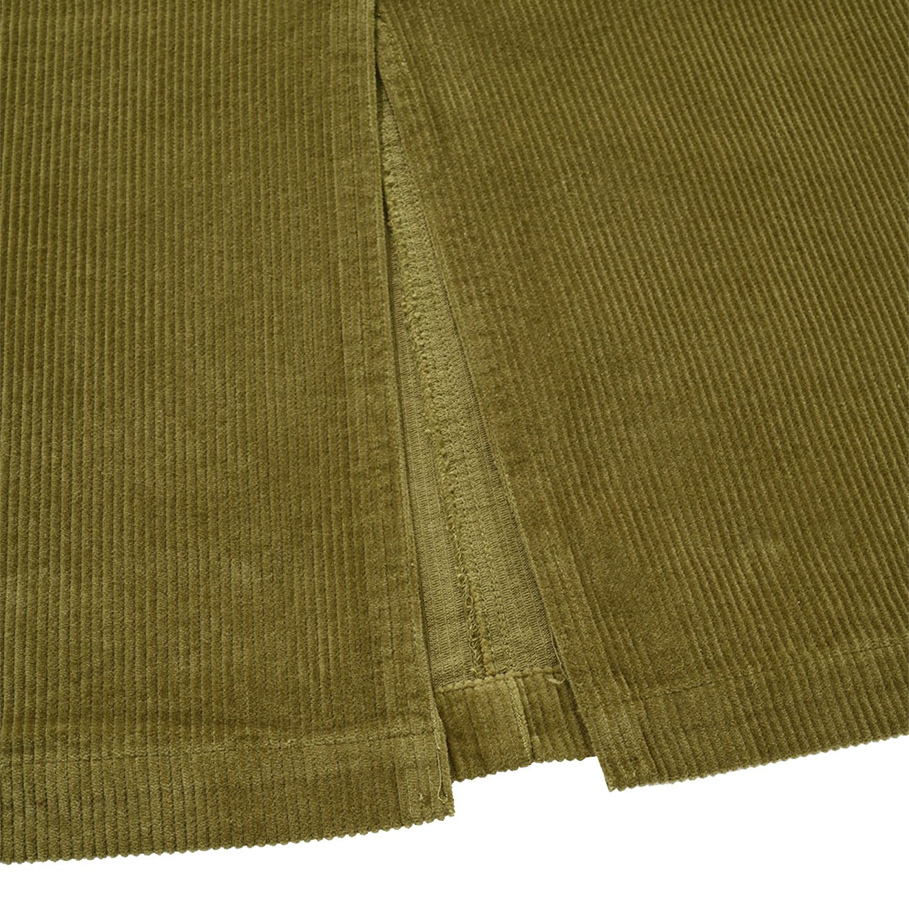 Kappy Womens Corduroy Fatigue Skirt Navy - pam pam