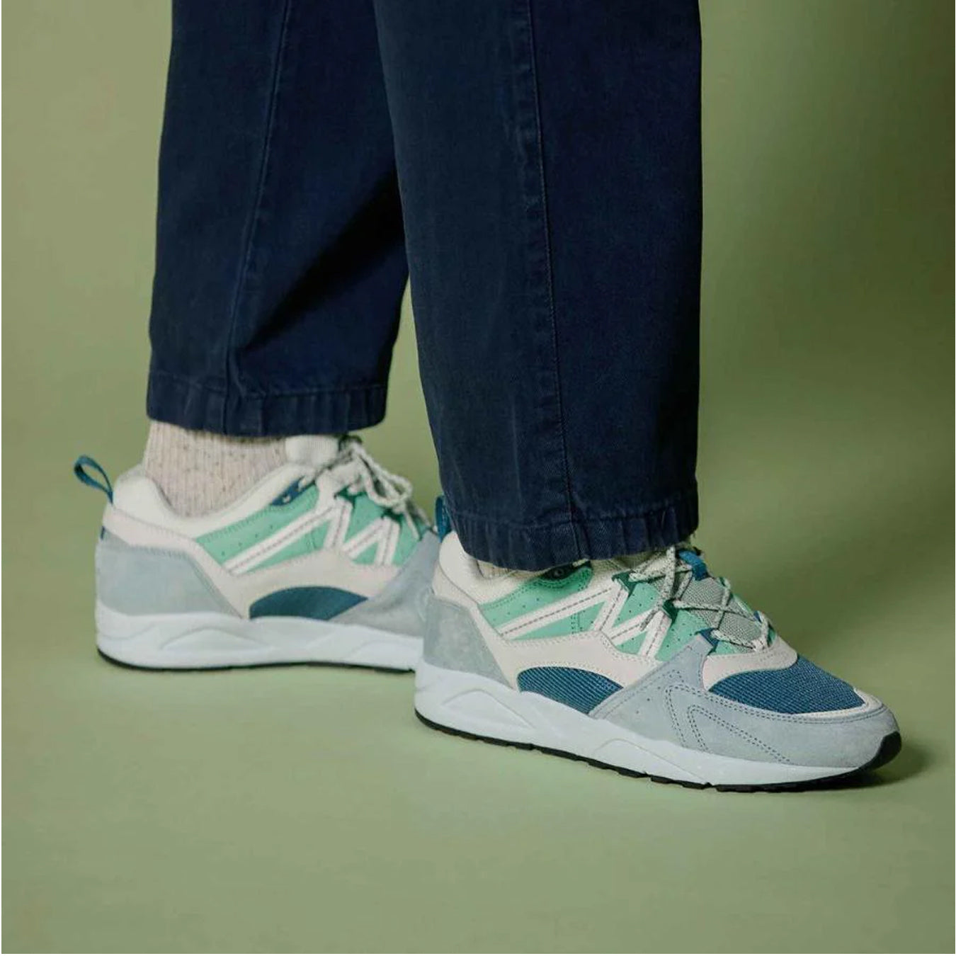 Karhu Womens Fusion 2.0 Trainer Pearl Blue / Bright White - pam pam