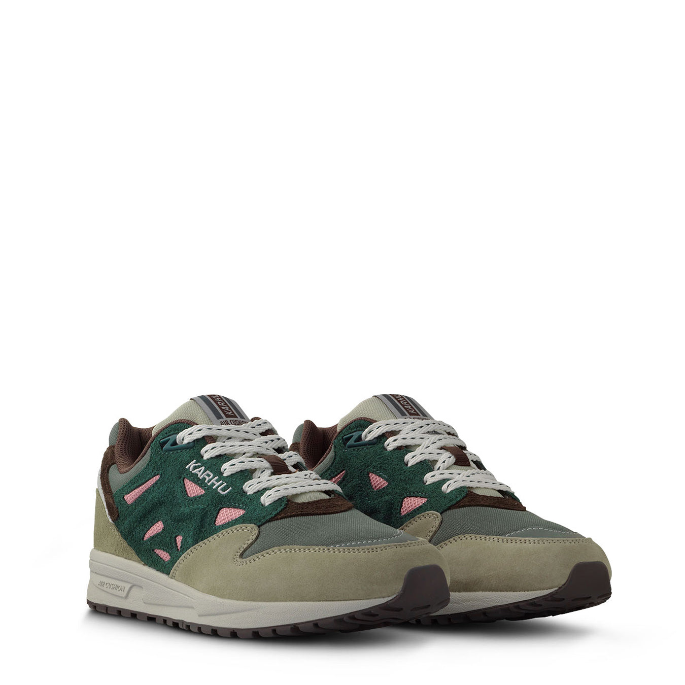 Karhu Womens Legacy 96 Trainer Abbey Stone / Rain Forest - pam pam
