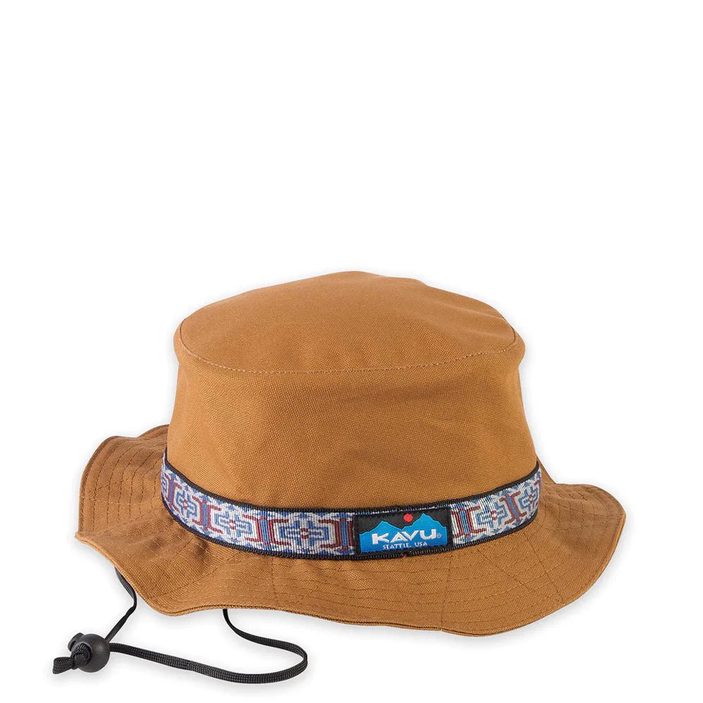 Kavu Organic Strap Bucket Hat Caramel - pam pam