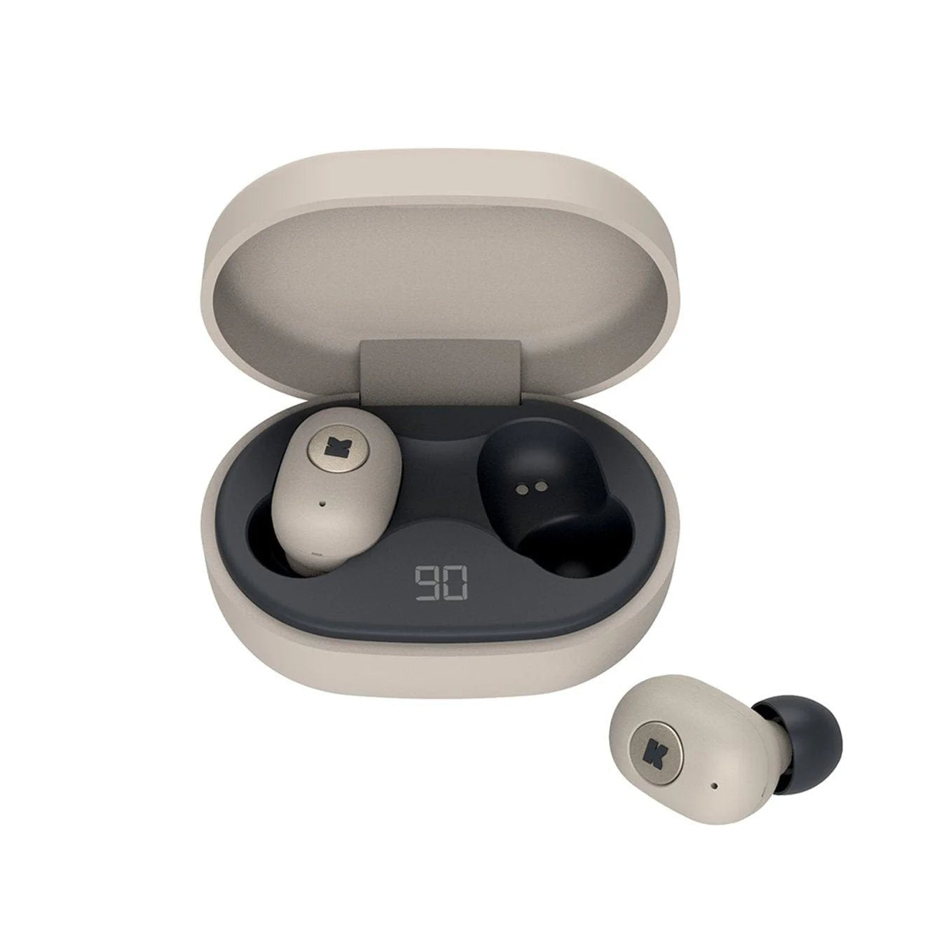 Kreafunk aBEAN Earphones Ivory Sand / Gold - pam pam