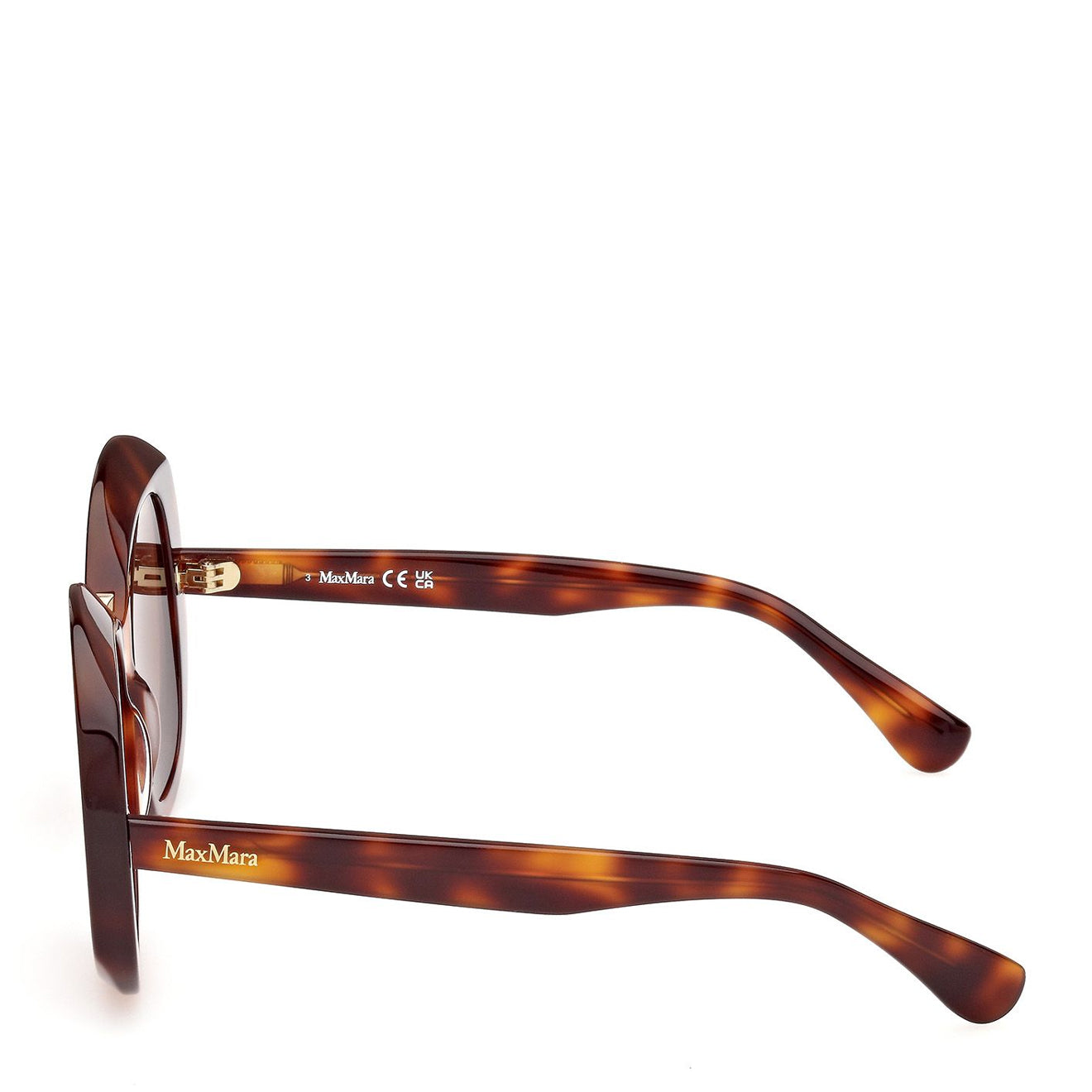 MaxMara Edna MM0087 52E 55 Sunglasses Dark Havana - pam pam