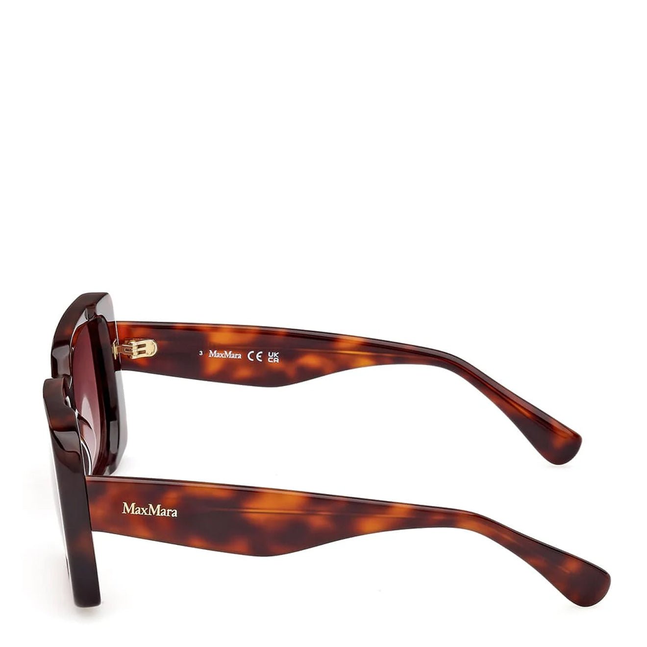 MaxMara Glimpse3 MM0091 52F 53 Sunglasses Dark Havana - pam pam