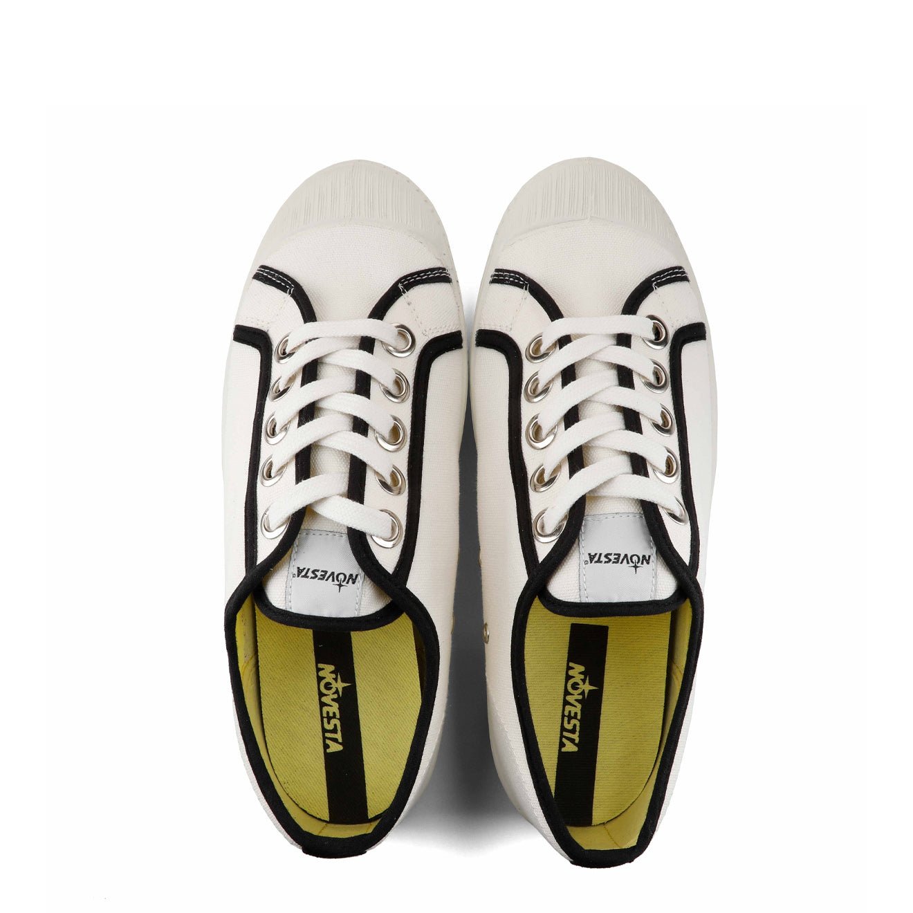 Novesta Star Master Trainer Contrast Piping 10 White 60 Black / 110 White - pam pam