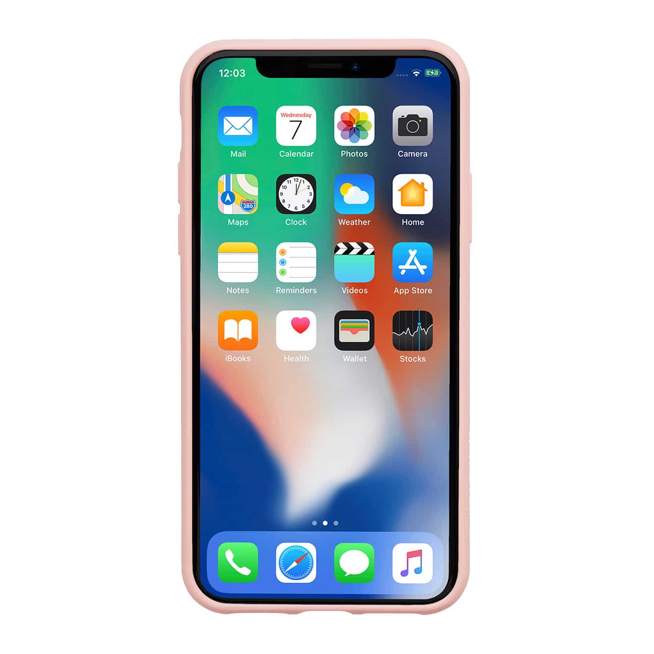 Native Union Clic Canvas iPhone XS Case Rose - pam pam